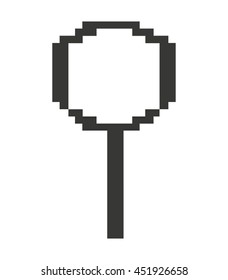 Computer mouse pointer isolated icon design, vector illustration  graphic 