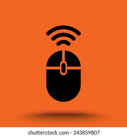 Computer mouse sign icon, vector illustration. Flat design style