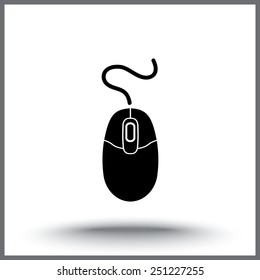Computer Mouse Sign Icon Vector Illustration Stock Vector (Royalty Free ...