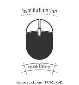 computer mouse simple vector icon. computer mouse simple vector icon. computer mouse simple vector icon. 