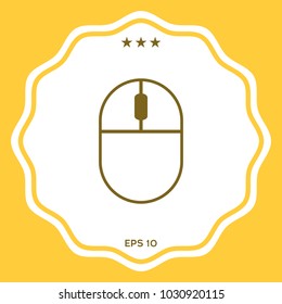 Computer mouse symbol icon