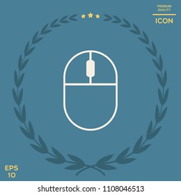Computer mouse symbol icon