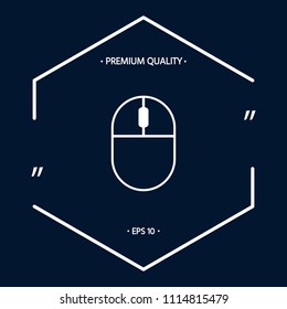 Computer mouse symbol icon