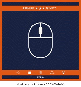 Computer mouse symbol icon