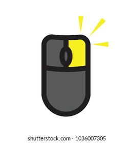Computer mouse symbol vector