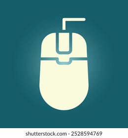 Computer Mouse arte na moda impressionante vetor abstrato ilustração colorido útil design.eps