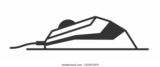 computer mouse vector