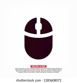 Computer mouse. Vector  Eps 10 