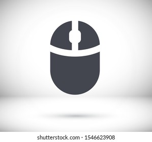 Computer mouse. Vector Eps 10 . Lorem Ipsum Design Flat