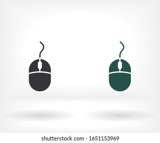 Computer mouse. Vector Eps 10 Design Flat Illustration best flashlight