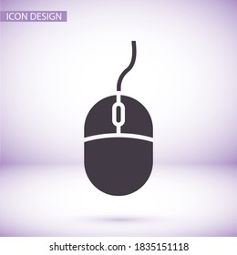 Computer mouse. Vector Eps 10 Design Flat Illustration best flashlight