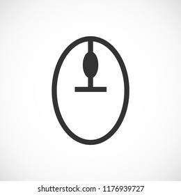 computer mouse vector icon 10 eps
