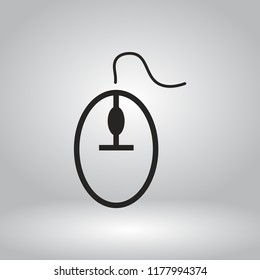 computer mouse vector icon 10 eps