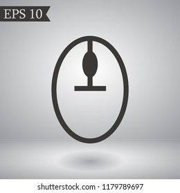 computer mouse vector icon 10 eps