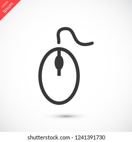 computer mouse vector icon 10 eps