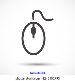computer mouse vector icon 10 eps