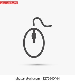 computer mouse vector icon 10 eps
