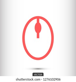 computer mouse vector icon 10 eps