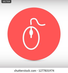 computer mouse vector icon 10 eps