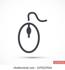 computer mouse vector icon 10 eps