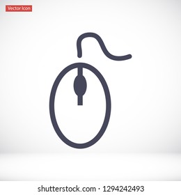 computer mouse vector icon 10 eps