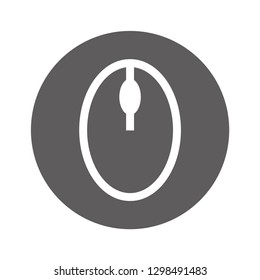 computer mouse vector icon 10 eps