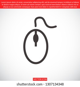 computer mouse vector icon 10 eps