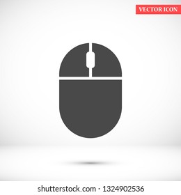 computer mouse vector icon 10 eps