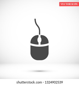 computer mouse vector icon 10 eps