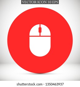computer mouse vector icon 10 eps