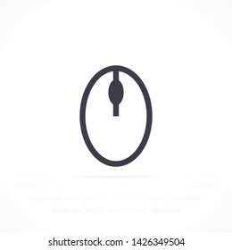 computer mouse vector icon 10 eps , Lorem ipsum Flat design