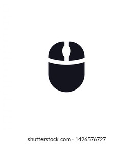 computer mouse vector icon 10 eps , Lorem ipsum Flat design
