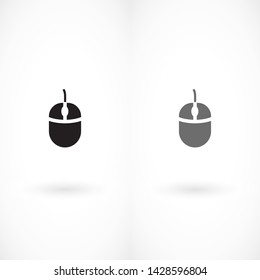 computer mouse vector icon 10 eps  Flat design