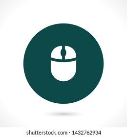 computer mouse vector icon 10 eps , Lorem ipsum Flat design