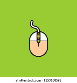Computer mouse vector icon