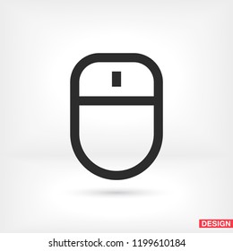 Computer mouse Vector icon
