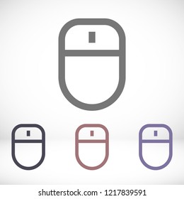 Computer mouse Vector icon