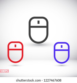 Computer mouse Vector icon