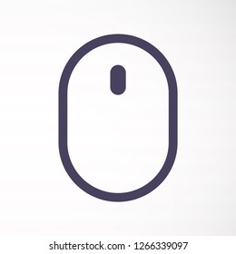 Computer mouse Vector icon