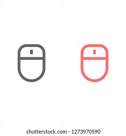 Computer mouse Vector icon