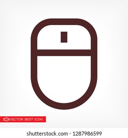 Computer mouse Vector icon