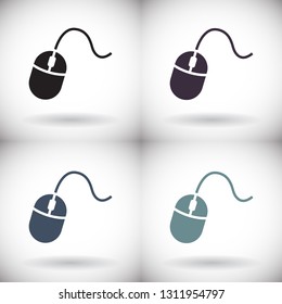 Computer mouse Vector icon