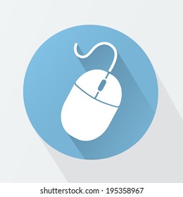 Computer mouse vector icon
