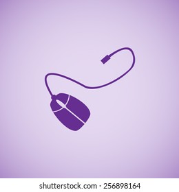 Computer mouse vector icon