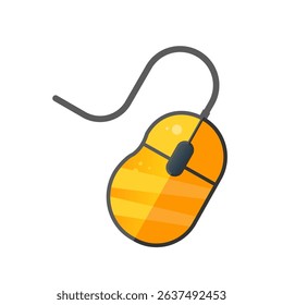 computer mouse — vector icon