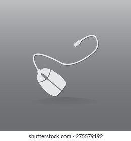 Computer mouse vector icon