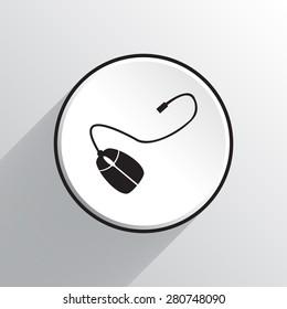 Computer mouse vector icon