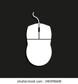 computer mouse - vector icon