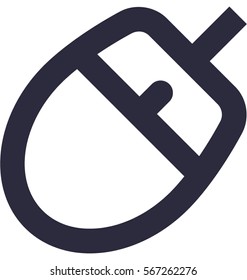 Computer Mouse Vector Icon