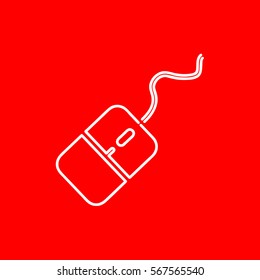 computer mouse vector icon